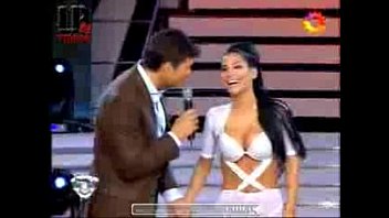 Silvina Escudero En Spandex Blanco