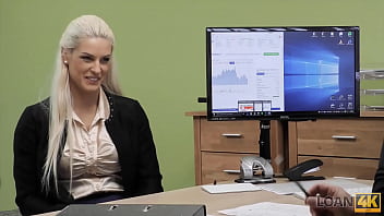 Loan4k. Creditor Permits Milf To Have Fun With His Dick In The Office