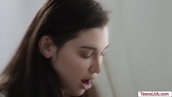 Busty Babe Makes Her Hot Roommate Squirt