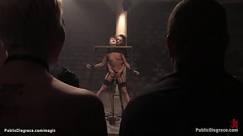 Suspended Inverted Fucked In Public