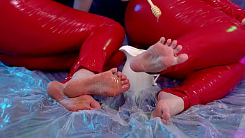 Fetishaurae And Arya Grander Sweet Sticky Footfetish