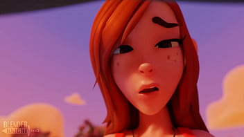 Wendy Takes A Dipper By The Pool (blenderknight, Lewdheart)