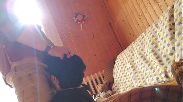 Chienne Marie Avec Son Ma_tre