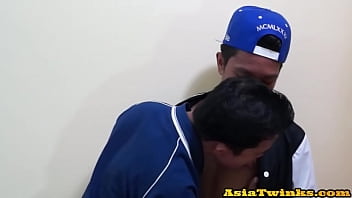 Anal Licking Asian Twink Breeds Amateur In Sideways Pose