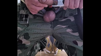 Clamped Urethra Cum For Sweety74