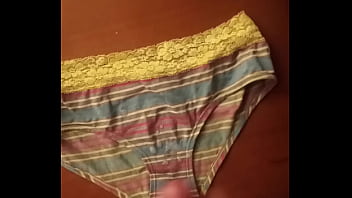 Jerking My Cock And Coming On Panties