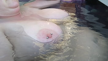 Liz Bbw In The Water.