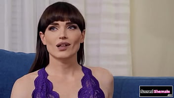 Sacredshemale.com - Roommate Anal Toys Shemale Natalie Mars