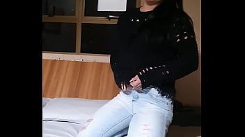 Brazilian Petite Tattooed Brunette In Red Lingerie Blows And Fucks Big Dick