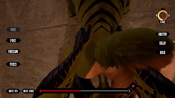 Dragon Fucks Wolf And Fills His Hole - Shades Of Elysium