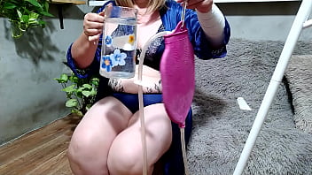 Home Enema And Masturbation To Orgasm