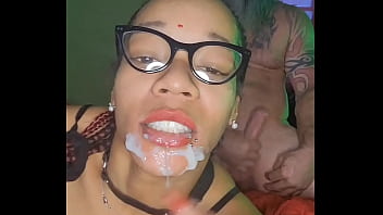 Riding My Master Then Getting On All Fours Until He Hurt My Holes And Cum On My Face Like A Good Whore