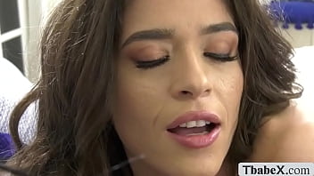 Tall Shemale Tbabe Eva Maxim Fucks Friends Shaved Milf Pussy