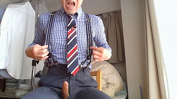 Suit Man Cock Play 2