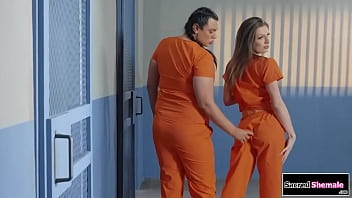 Sacredshemale.com - Trans Inmate Aspen Brooks Barebacks Tgirl Jade Venus