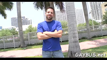 Free Ball Batter During Wild Homosexual Sex - anal, sex, blowjob, assfucking, bus, gay, muscle, hunk, straight-guy - Video 1503870