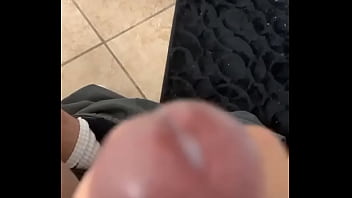 Stroking My Throbbing Dick