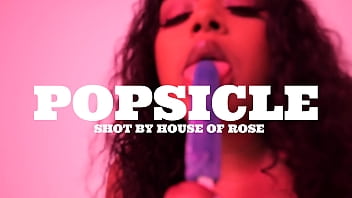 She' Sucking Her Dick Like A Popsicle