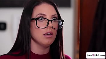 Love2lick.com - Ebony Girl Fucks A Busty Brunettes Pussy