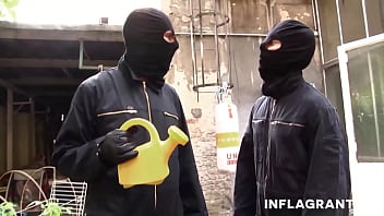 Hot Milf Gagging On A Cock In Fetish Scene