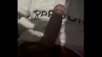 Pulling My Big Black Dick In The Benz