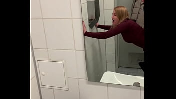 Sugarnadya Fucks In The Airport Bathroom Right Before Her Flight