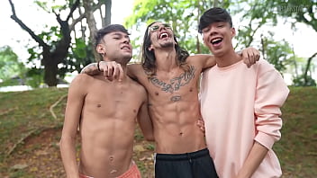 Making Of - Caco Foxx _ Enzo Matteuz _ Hanry Onlyjapa - Bareback (o Safado Do Parque)
