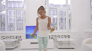 Ella Elastic - babyface, height 150 cm, fitness body, 18yo ! Nick' anal casting - anal, blonde, babe, blowjob, rough, doggystyle, naked, cowgirl, deep-throat, cute, cum-swallowing, b - Video 1908082