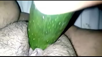 Chilena Jugando Con Pepino