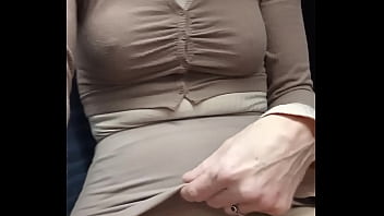 Transgender Riding Light Rail