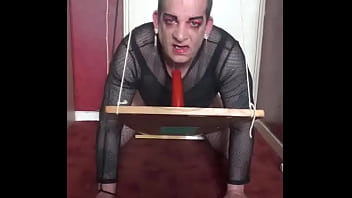 Crossdresser Rides His Cock Part 2