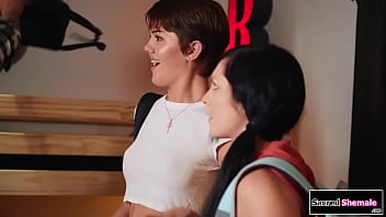 Sacredshemale.com - Busty Trans Daisy Taylor Gets Barebacked