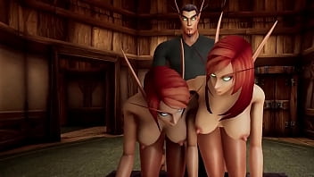 A Night Of Elven Group Sex