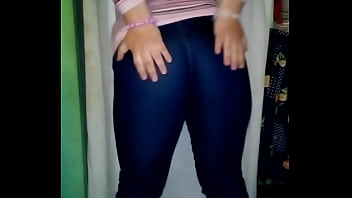 Me Encantan Los Jeans Elasticados Metidos En Mi Trasero