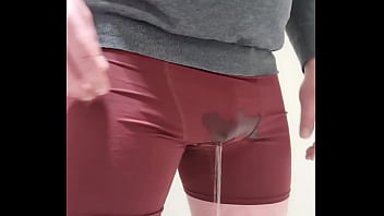 Pissing In Underwear And Mastrubating