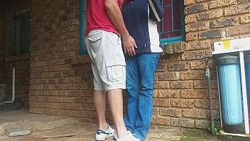 Came Home From Mcdonalds,we Were So Horny Couldnt Wait To Fuck,so Fucked In The Front Yard And Ended Up Eating Her Massive Creampie