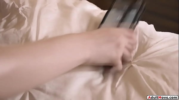 Adultmovs.com - Brunette Is Caught Masturbating By Chef