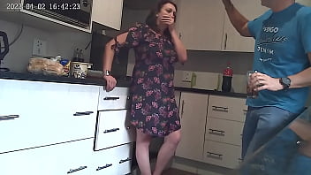 Spy Cam :ex Girlfriend Lets Me Use Her Pussy As A Cumdump And Creampie Her In Her Boyfriends Kitchen,