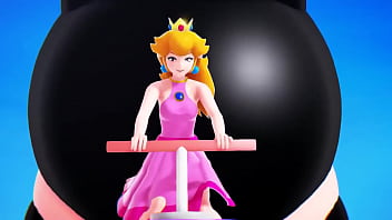 Bowsette Cum Inflation Popping