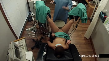 Maria Becomes Human Guinea Pig For Doctor Tampa' Strange Electrical E-stim Experiments! Watch The Full 2 Hour Movie Only At Bondageclinic! Reup