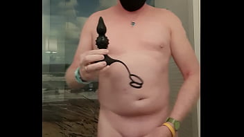 Ginger Shoots Cum With Moruioy Prostate Stimulator