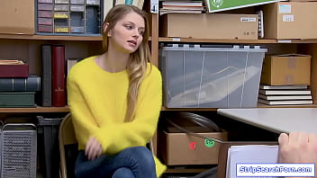 Stripsearchporn.com - Officer Strips Big Tits Teen Shoplifter