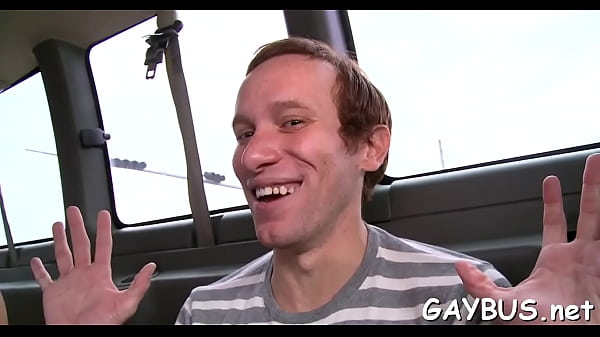 Fellow Gets Lusty Temptation - anal, sex, blowjob, assfucking, bus, gay, muscle, hunk, straight-guy - Video 1650475