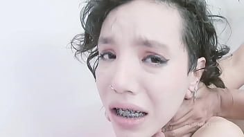 Creampie Ass, Anal Fucked , Ball Deep, Girl Braces And Skinny Teen Atp - anal, stockings, latina, sexy, panties, brunette, riding, doggystyle, skinny, braces, high-heels, li - Video 1652900