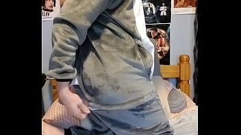 Nerdy Twink Asks If Big Wants Him To Jerk Off In His Hoodie