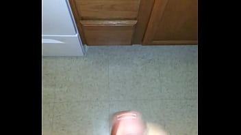 Jacking Off Until I Cum On Michelle' Kitchen Floor