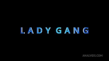 (no Piss Version) Lady Gang _horny Waitress_ Vs 3 Big Cocks 0%pussy, Dap, Bbc Interracial, Balls Deep Anal, Spit, Swallow Paf022 - Video 2122282