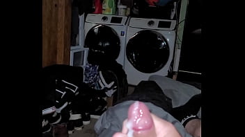 Stroking Cock On Bed To Cum