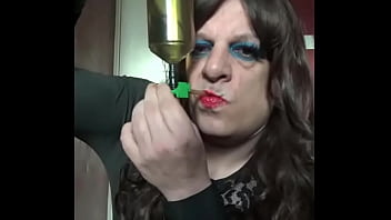 Crossdressing Bisexual Gay Mark Wright Will Never Get Tired Of Swallowing Piss Take 13