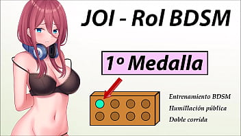 Joi Aventura Rol Hentai - Primera Medalla Bdsm - En Español